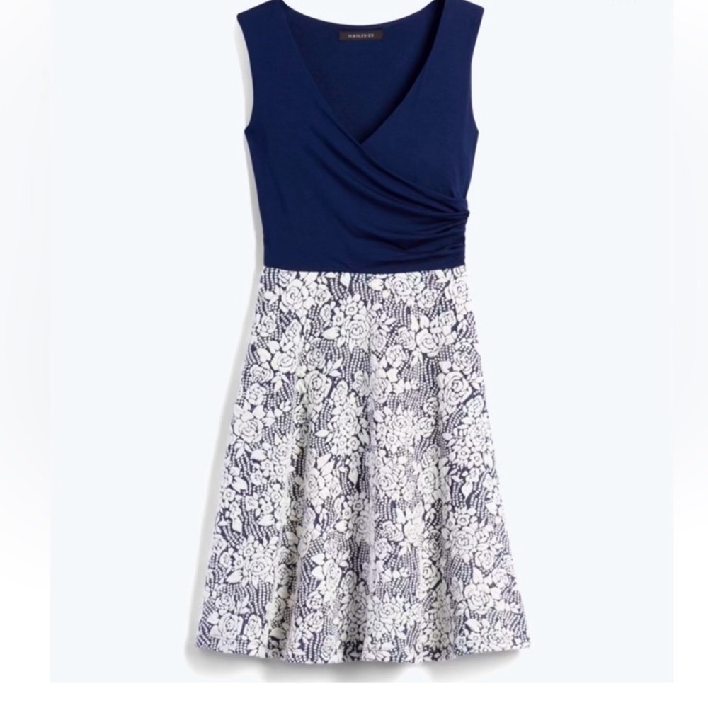 Hail3y:23 Kerrigan 2fer Knit Fit n Flare Dress Size XS